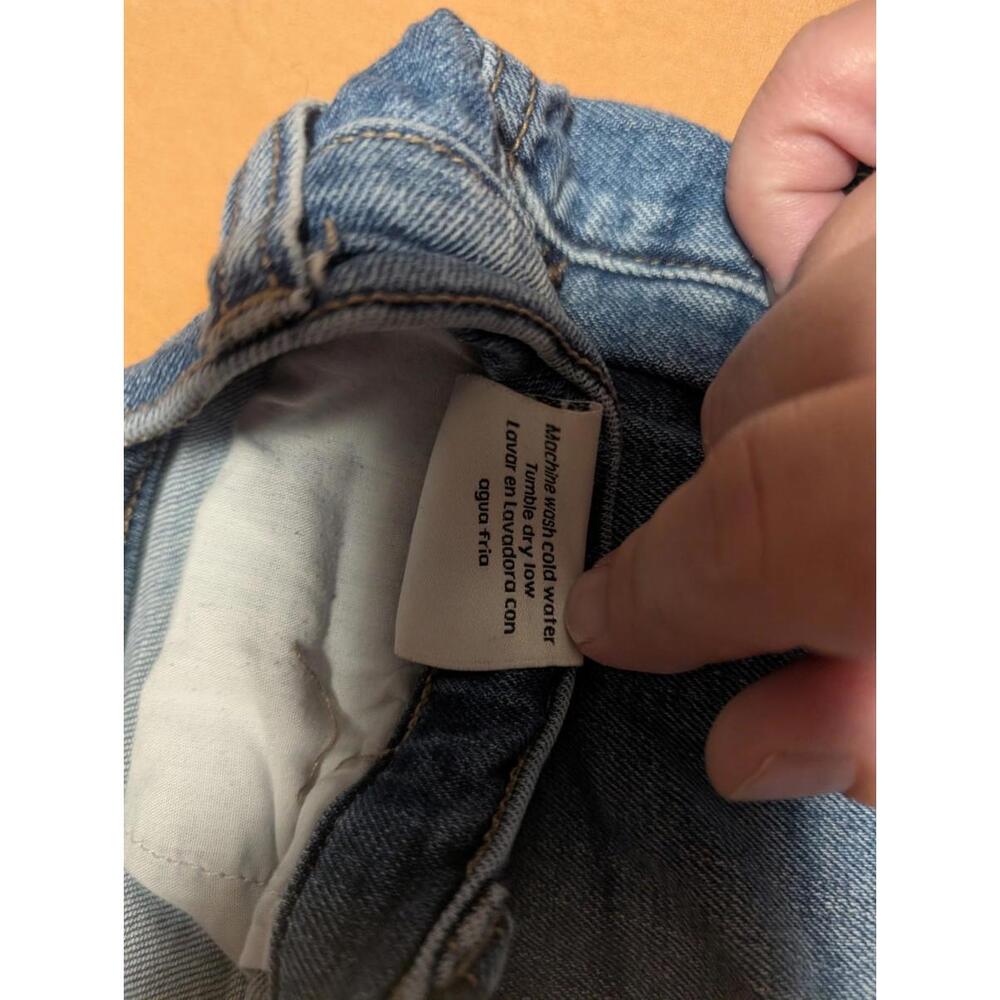 Sneak Peak Ladies Distressed High Rise Jeans Size 11 - Picture 6 of 9